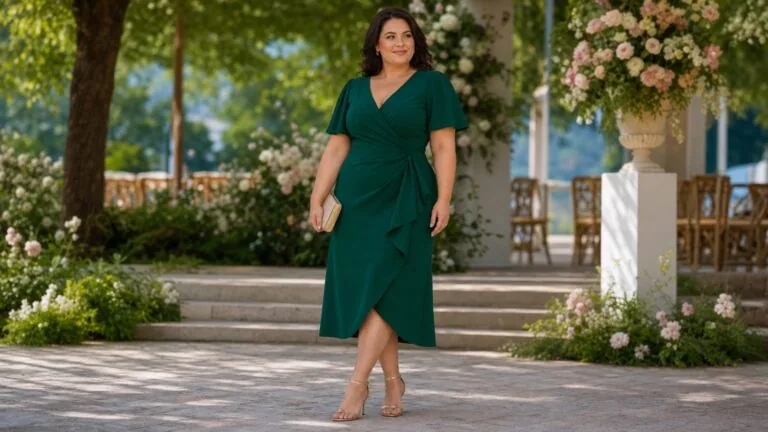 Ce rochie porți ca invitată la nuntă dacă porți mărimi mari?